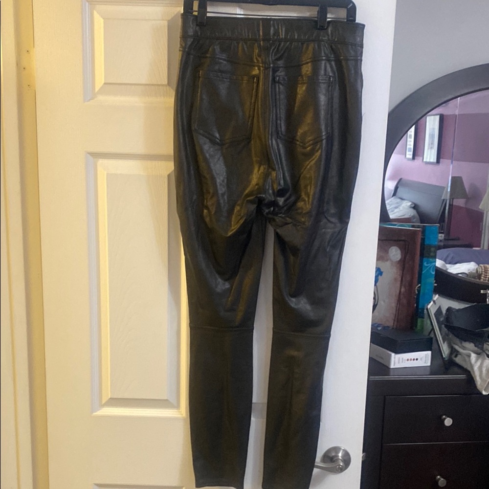 Women’s Spanx Black Faux Leather Pants